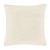 Queen Street Toulhouse Straight Throw Pillow Cover In White