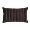 Queen Street Toulhouse Wave Throw Pillow Cover In Brown