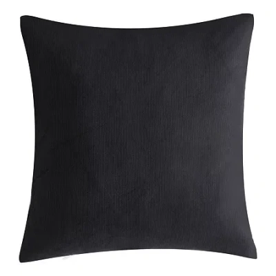 Queen Street Valletta Square Throw Pillow In Black
