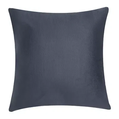 Queen Street Valletta Square Throw Pillow In Blue