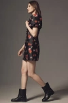 Queens Of Archive Rosie Mini Dress In Black