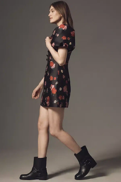 Queens Of Archive Rosie Mini Dress In Black