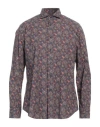 Queensway Man Shirt Midnight Blue Size 17 Cotton In Blue