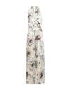 Queguapa Woman Jumpsuit Beige Size L Polyester In Beige
