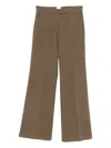 Quelledue Melody Trousers In Brown