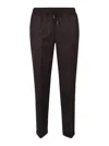 Quelledue Trousers In Dark Brown