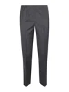 Quelledue Trousers In Dark Grey