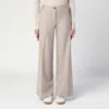 Quelledue Women's Mélange Wool Trousers