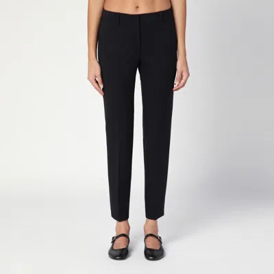 Quelledue Women's Wool Blend Slim Trousers