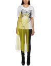 Quetsche Dress T-shirt In Cotone E Tulle
