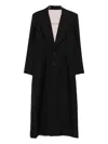 Quetsche Panelled Coat In Black