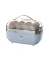 Quickbite 8-egg Countertop Egg Cooker In Blue