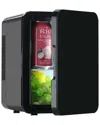 Quickbite Mini 4l 6 Can Cooler Fridge & Warmer In Black