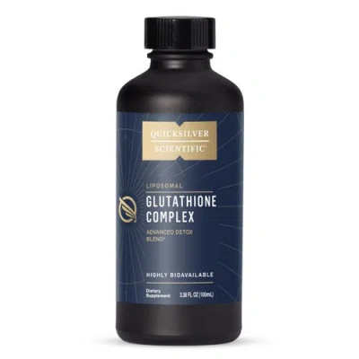 Quicksilver Scientific Glutathione Complex Milk Thistle And Vitamin B Complex Liquid Supplement