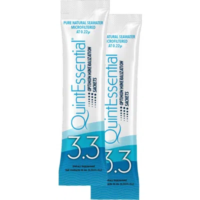 Quicksilver Scientific Quintessential Hypertonic Filtered Sea Water Hydration Sachets