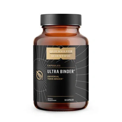 Quicksilver Scientific Ultra Binder Bentonite Clay Zeolite And Charcoal Capsules