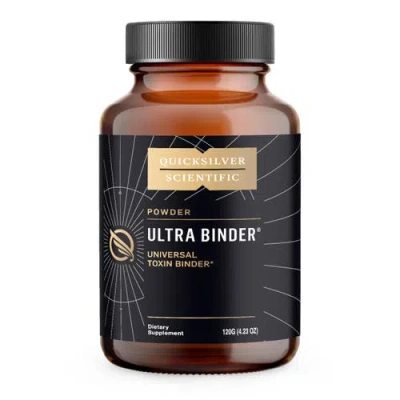 Quicksilver Scientific Ultra Binder Bentonite Clay Zeolite And Charcoal Powder