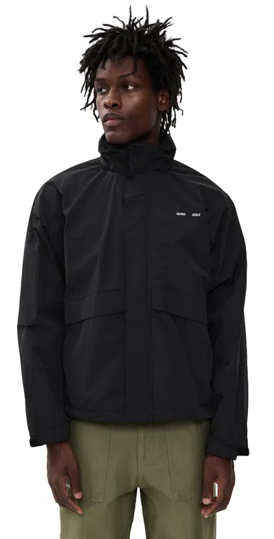 Quiet Golf De Luz Rain Proof Jacket Black