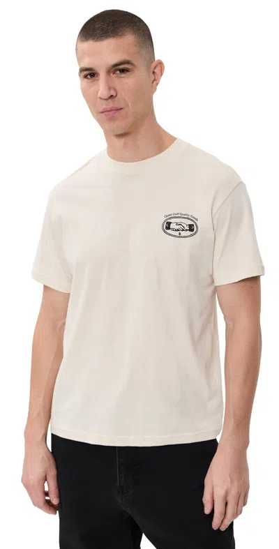 Quiet Golf Deal Maker T-shirt Bone In Neutral