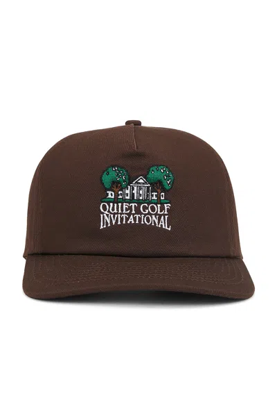 QUIET GOLF INVITATIONAL 5 PANEL HAT