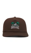 Quiet Golf Invitational 5 Panel Hat In Brown