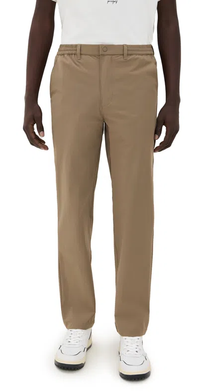 Quiet Golf Monogram Nylon Pants Clay