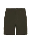 Quiet Golf Monogram Tech Shorts Navy