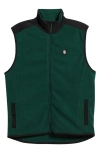 Quiet Golf Monogram Tech Vest In Forest