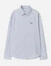 Quiet Golf Oxford Button Up In Blue