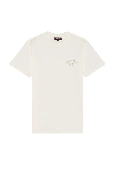 Quiet Golf Qgc Tee In White