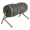 Quikfurn 100-gallon Compost Bin Tumbler Double Rotating Composter