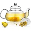 Quikfurn 1,000 Ml/33.8 oz Glass Teapot With Detachable Infuser