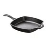 Quikfurn 10.5-inch Square Cast Iron Skillet Frying Pan - Made In Usa