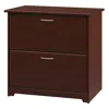 Quikfurn 2-drawer Lateral File Cabinet In Cherry Wood Finish