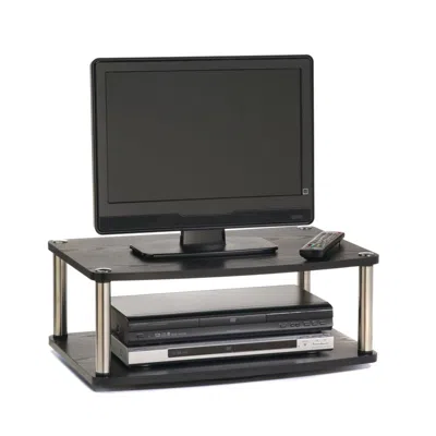 Quikfurn 2-tier Swivel Tv Stand / Tv Turntable Swivel Board