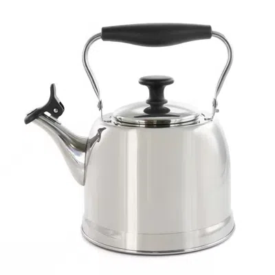 Quikfurn 2.2 Quart Stainless Steel Teapot Kettle Whistling Tea Pot In Brown