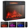 Quikfurn 25 Inch 3 Flame Colors Recessed Electric Heater