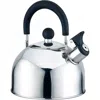 Quikfurn 2.5 Quart Stainless Steel Whistling Teapot Kettle With Stay Cool Handle