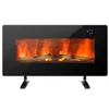 Quikfurn 36 In Electric Wall Mounted/freestanding Fireplace W/ Remote Control
