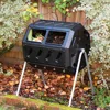 Quikfurn 37-gallon Tumbling Compost Bin Tumbler Composter - 5 Cu. Ft.