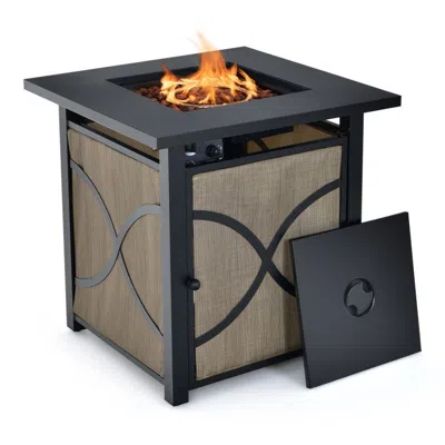Quikfurn 40,000 Btu Portable Lp Gas Propane Fire Pit Table