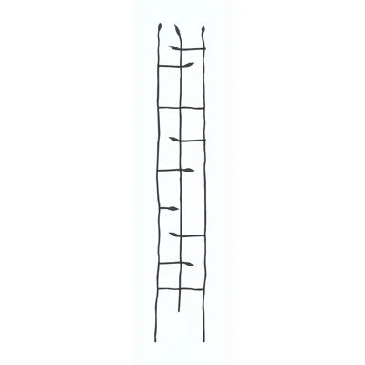 Quikfurn 6-ft High Narrow Garden Trellis In Metal Sprouting Twig Leaf