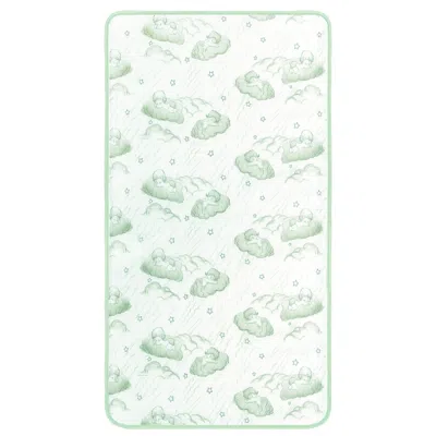 Quikfurn 6-inch Firm Spring Coil Mattress Waterproof Standard Crib Mattress Made In Usa