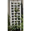 Quikfurn 6.25 Ft Wall Trellis In White Vinyl - Made In Usa