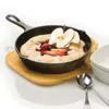 Quikfurn 8-inch Pre-seasoned Cast Iron Skillet Frying Pan With Pour Spouts Made In Usa