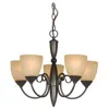 Quikfurn Classic Style 5-light Bronze Chandelier 21-inch X 18-inch