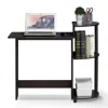 Quikfurn Contemporary Home Office Computer Desk In Black Finish