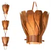 Quikfurn Copper 8.5 Ft Floral Petal Cups Rain Chain