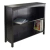Quikfurn Espresso Sturdy 3 Tier Bookcase Shelf Dresser