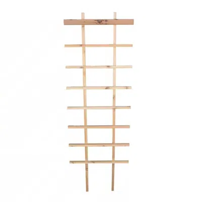 Quikfurn Folding 72-inch Outdoor Red Cedar Wood Garden Trellis - Made In The Usa